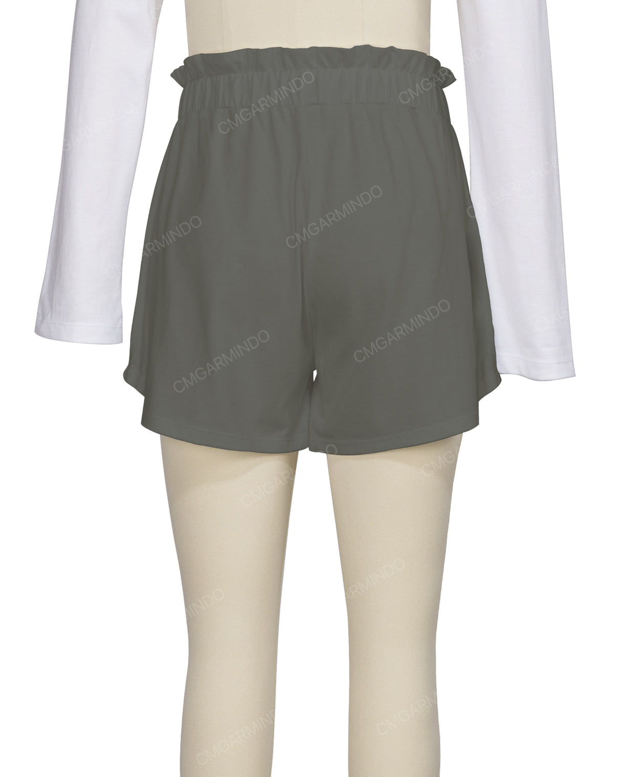 Ruffle Waist Shorts