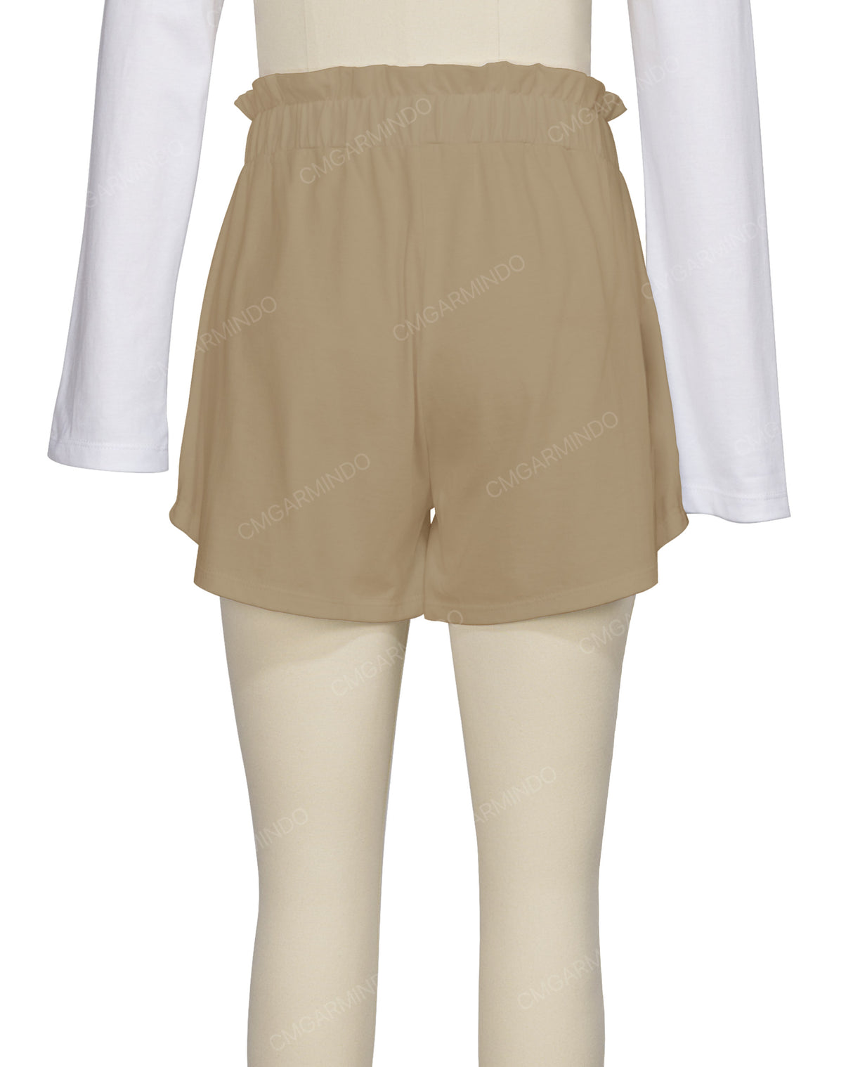 Ruffle Waist Shorts