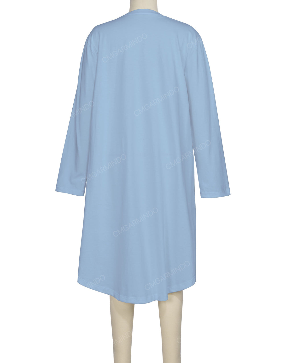 Long Sleeve Asymmetrical Dress