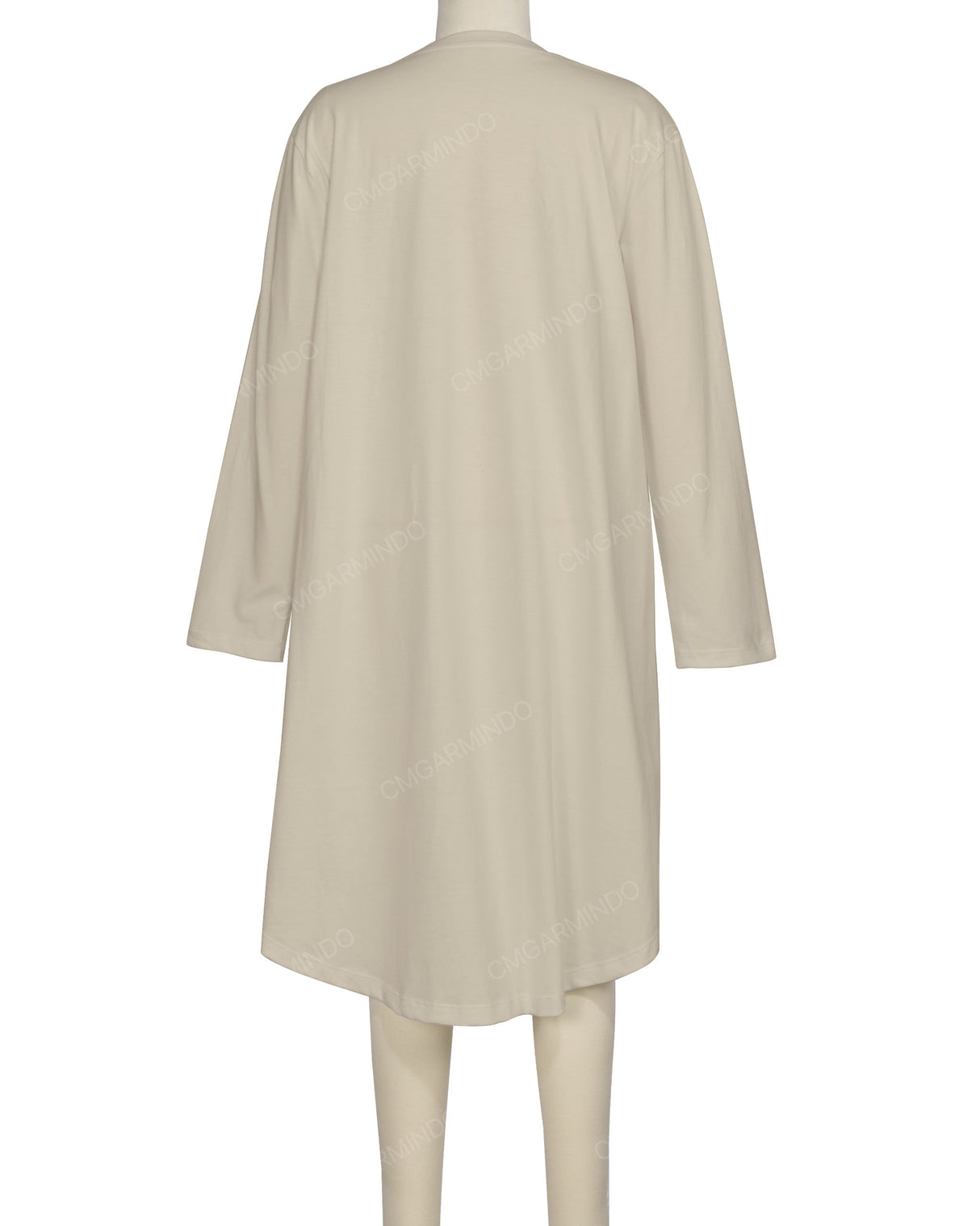Long Sleeve Asymmetrical Dress