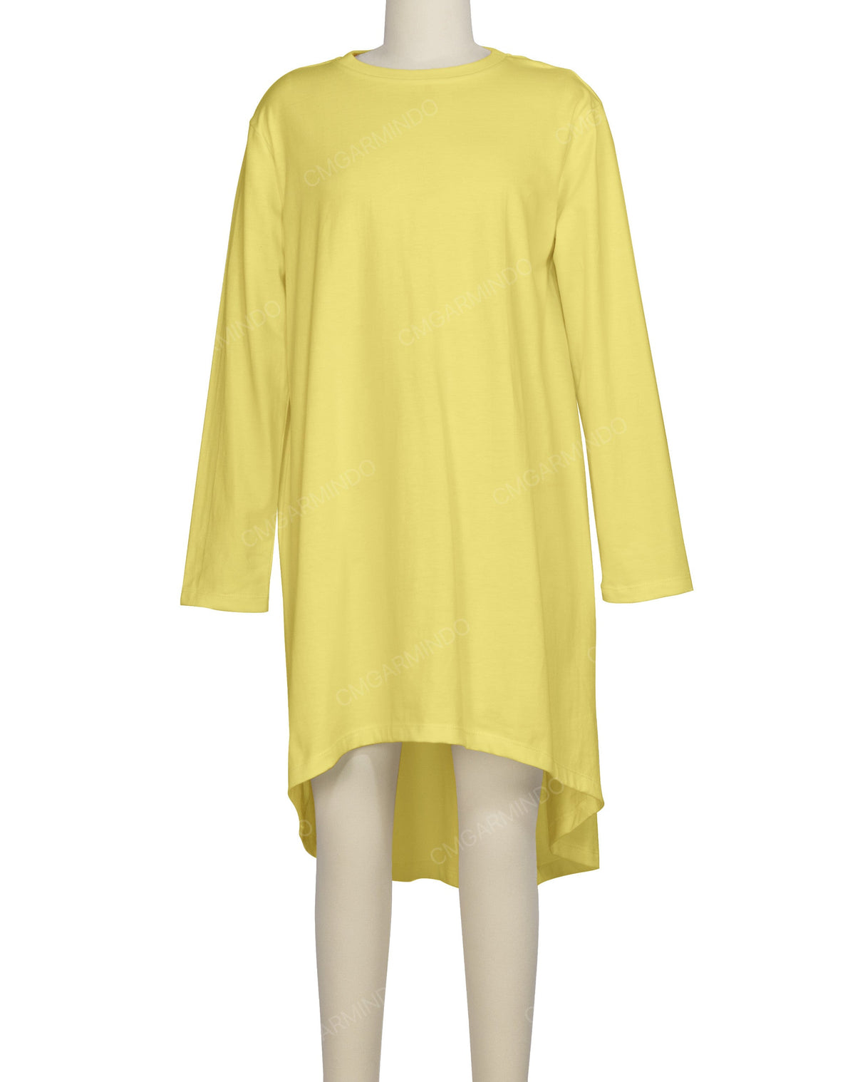 Long Sleeve Asymmetrical Dress