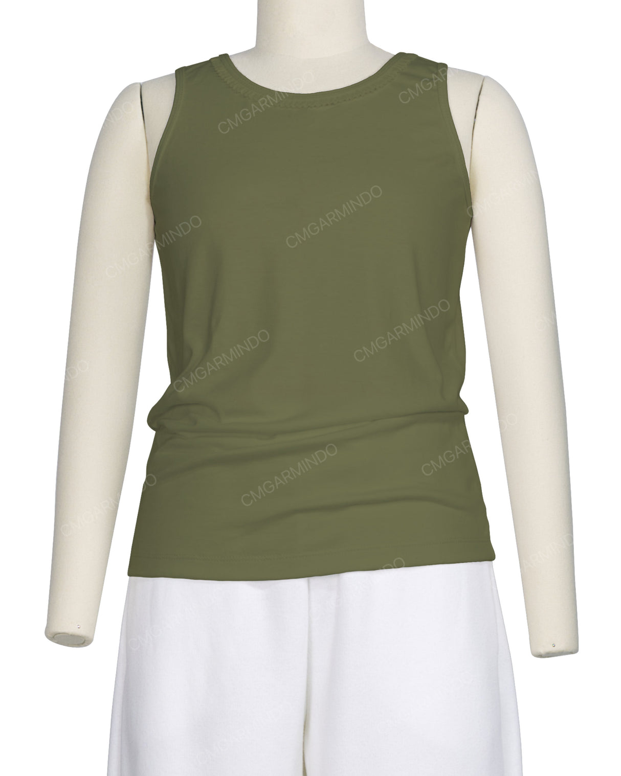 Frill Neck Tank Top