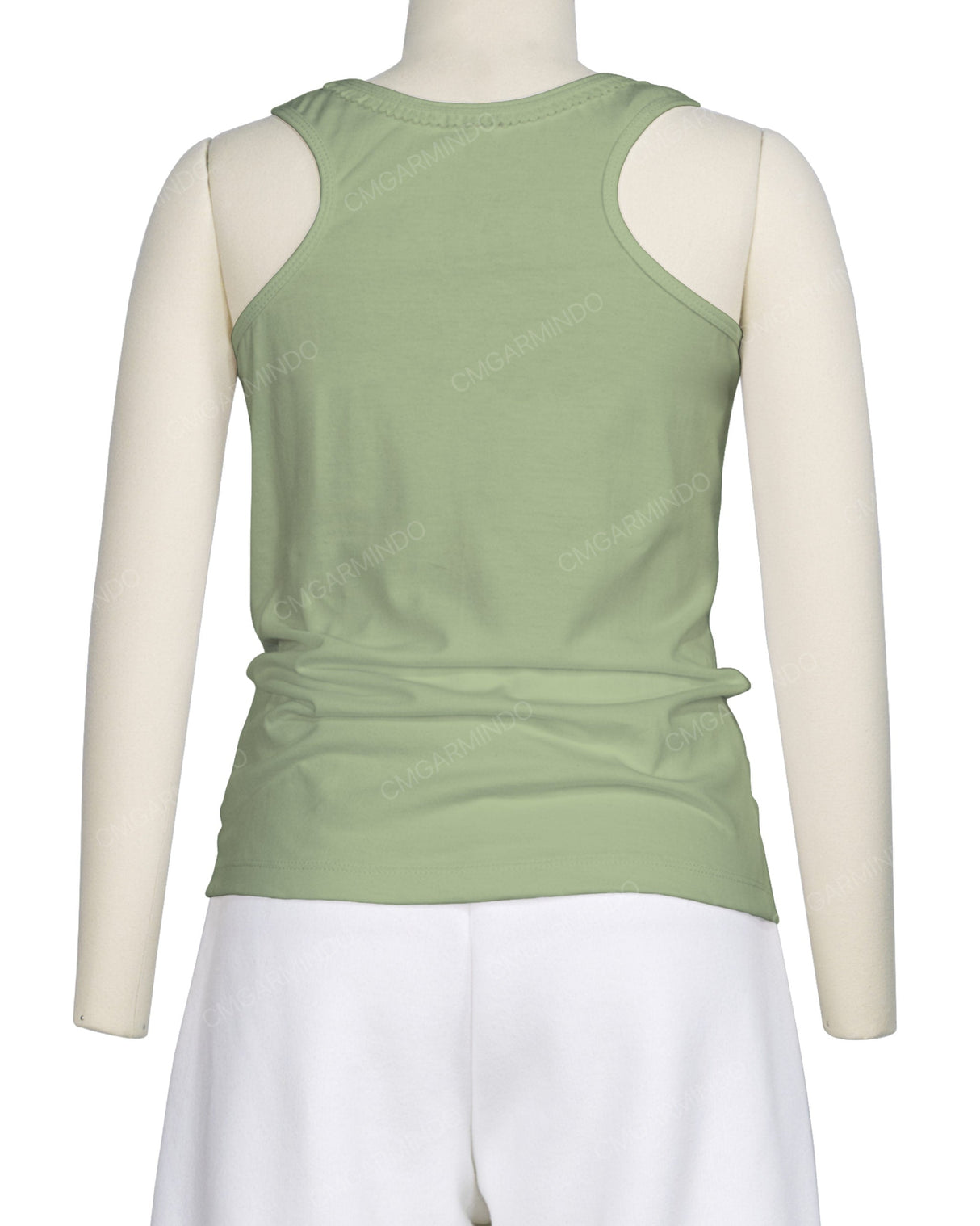 Frill Neck Tank Top