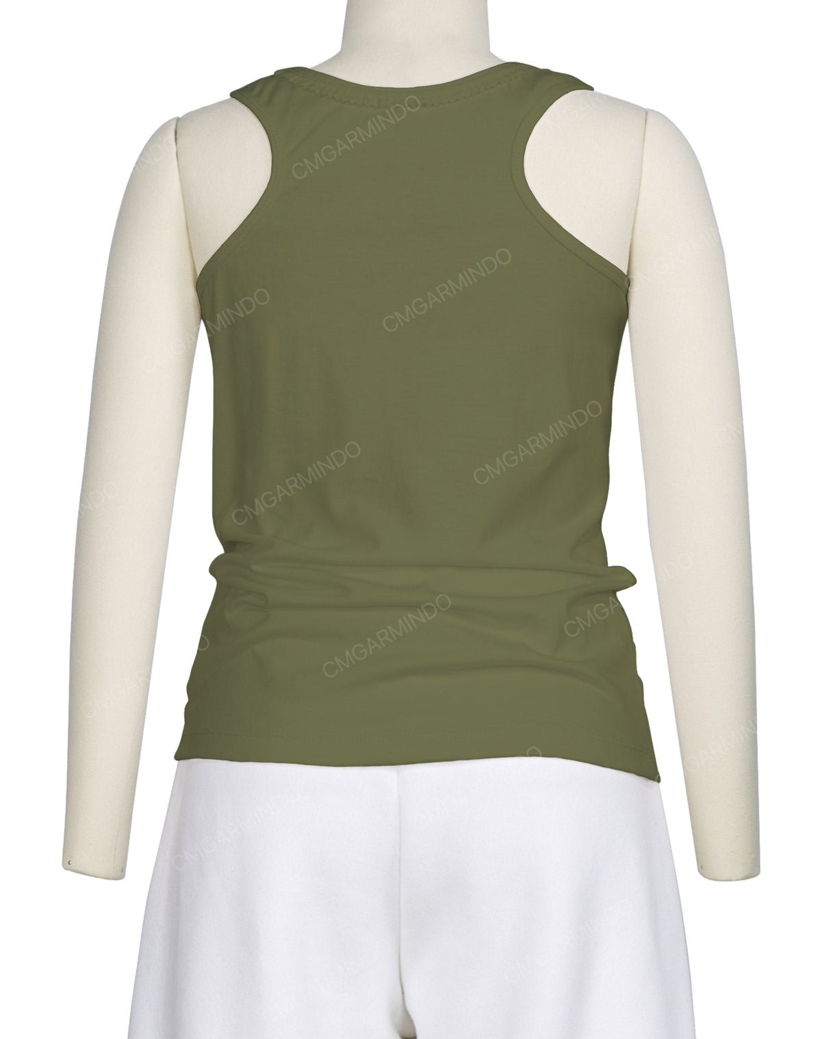Frill Neck Tank Top