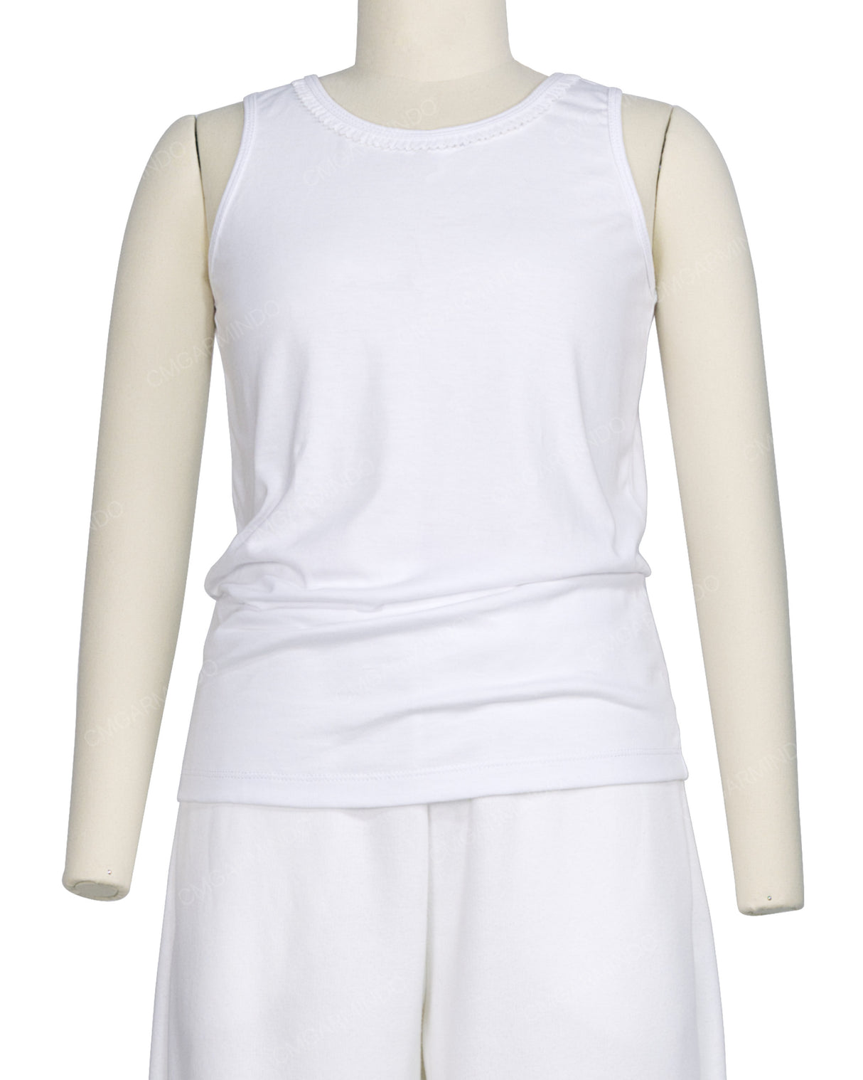 Frill Neck Tank Top