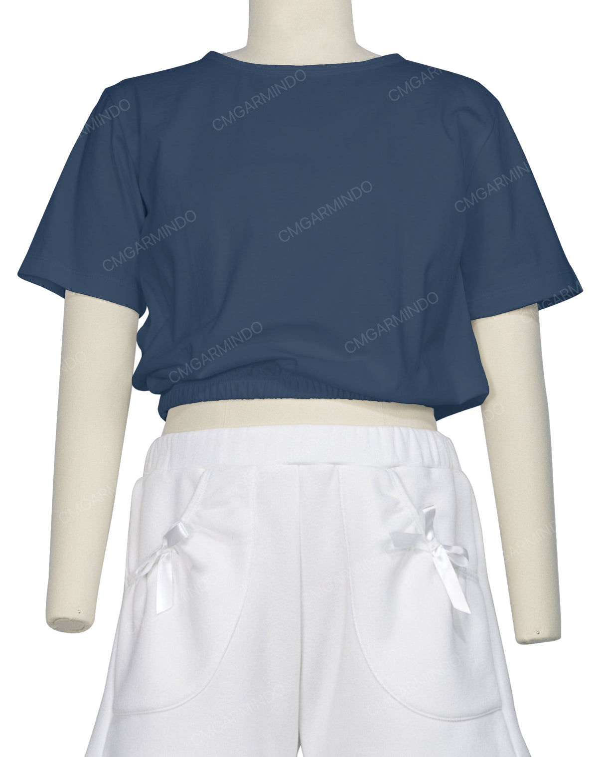 Short Sleeve Crop Top