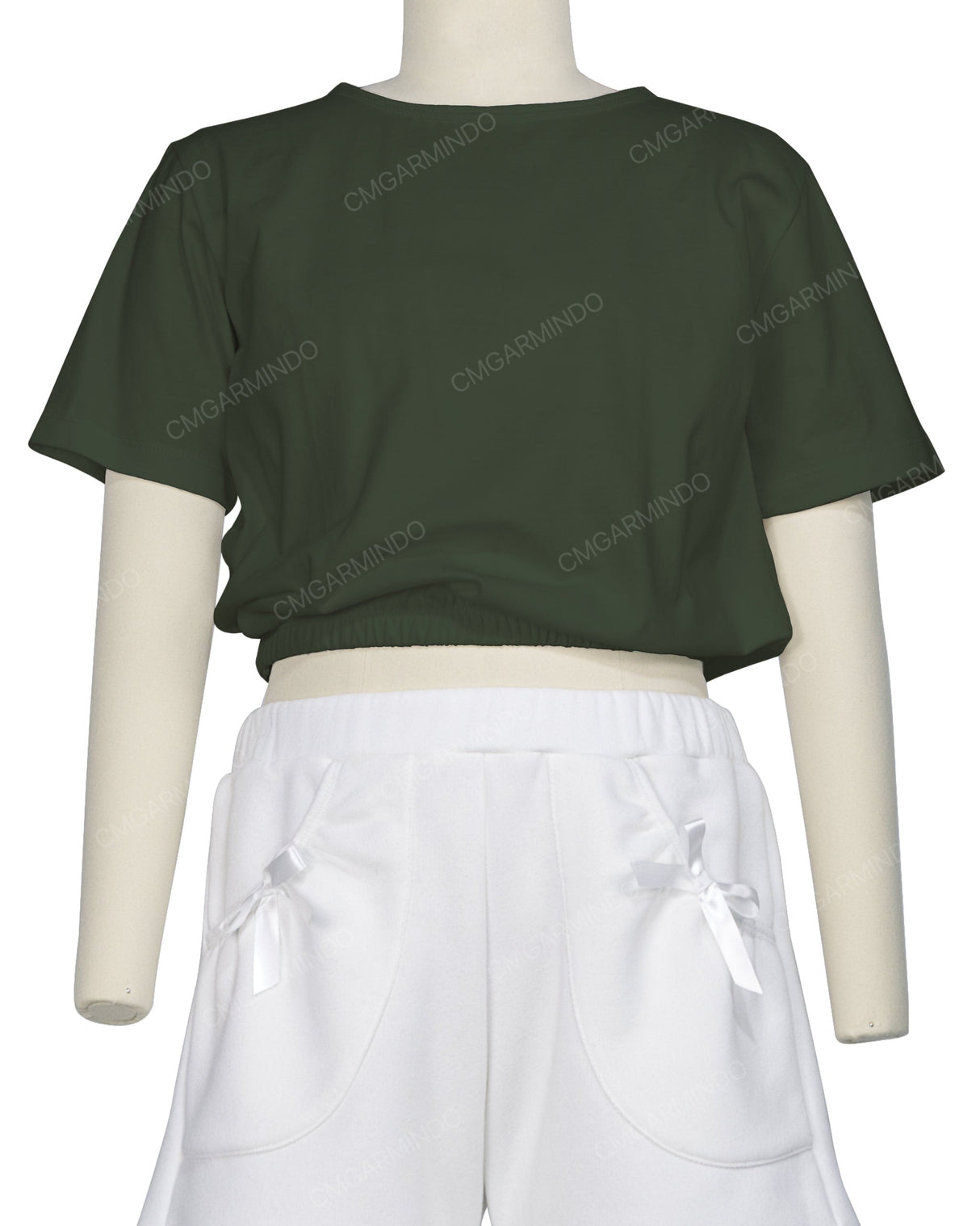 Short Sleeve Crop Top