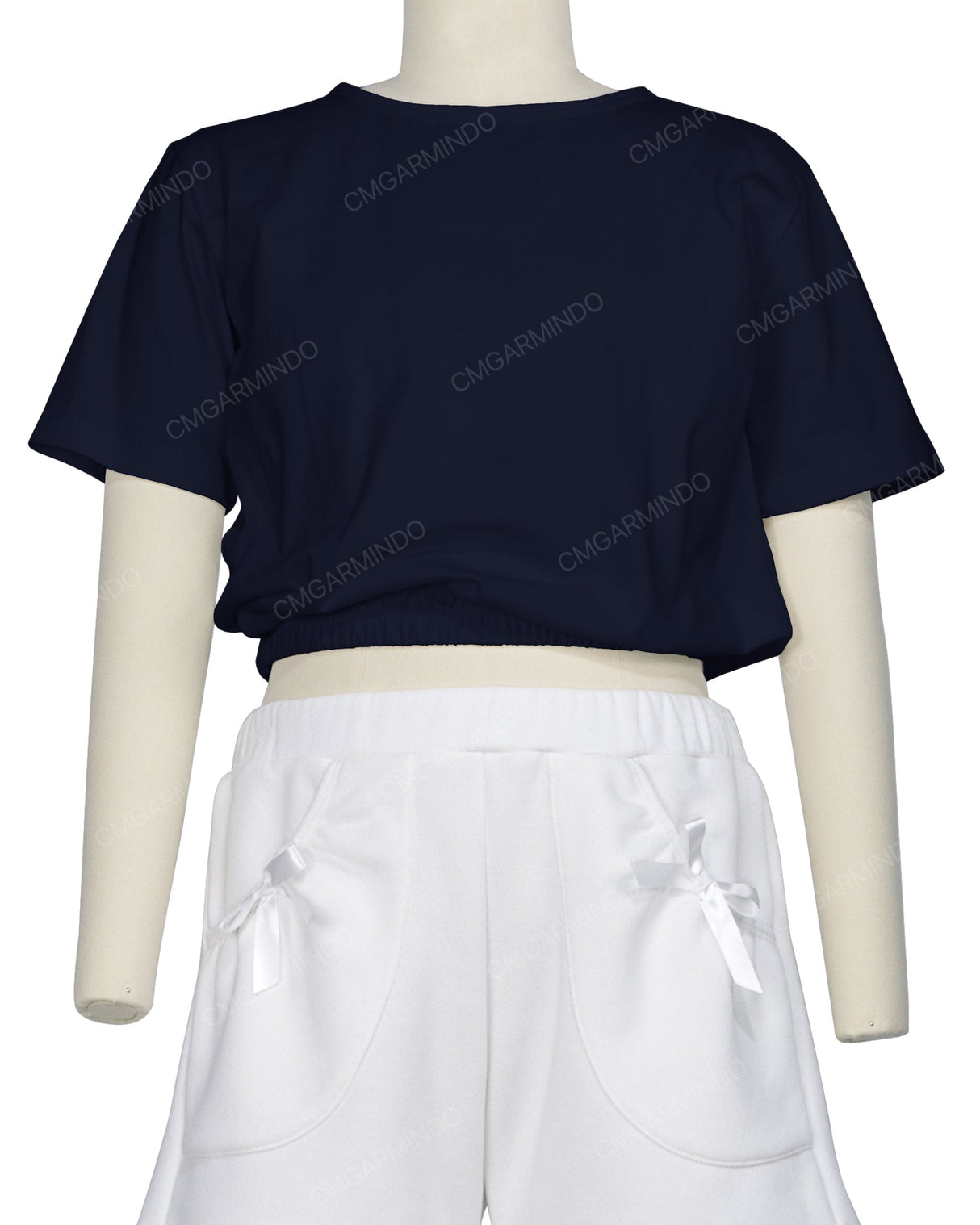 Short Sleeve Crop Top