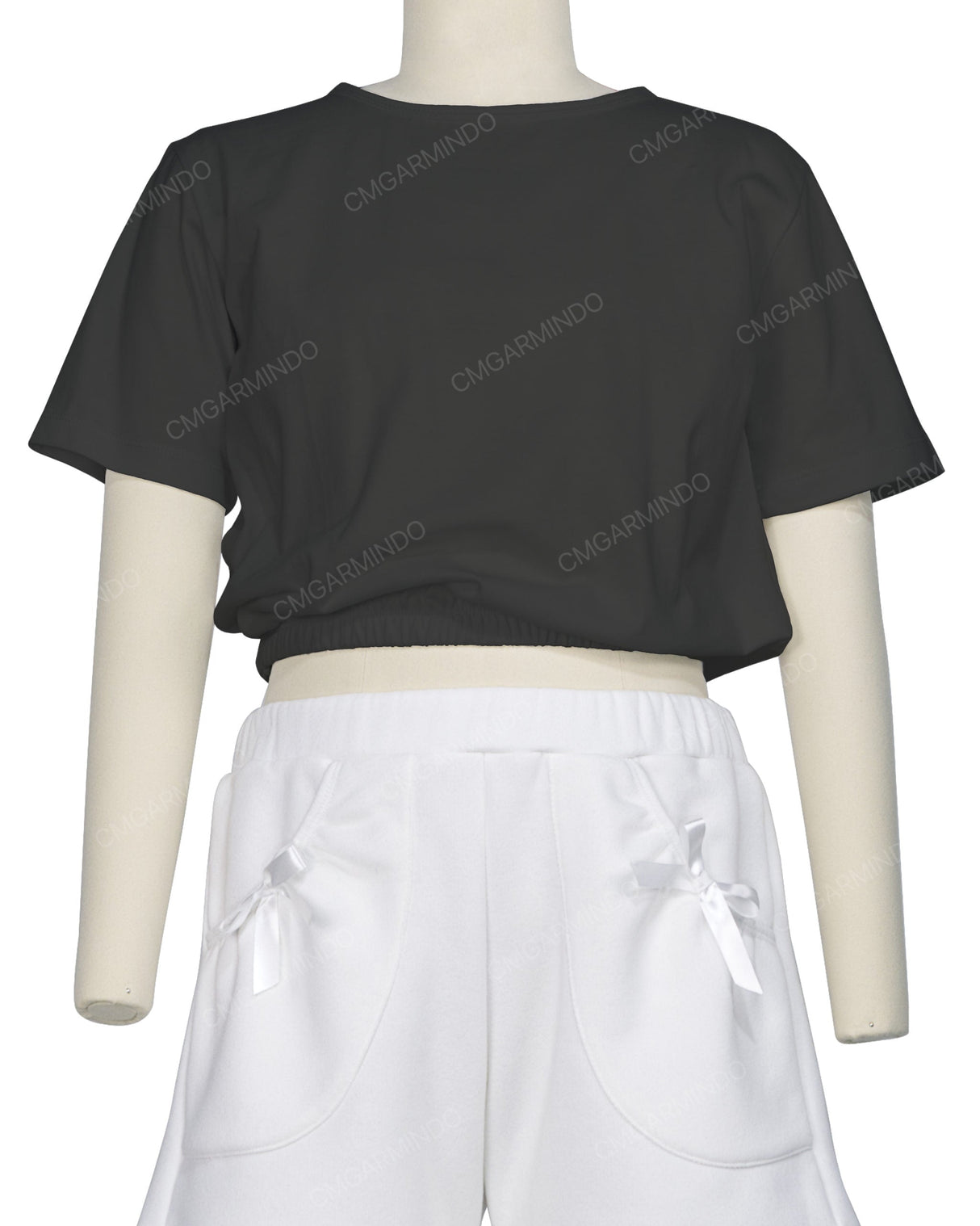 Short Sleeve Crop Top