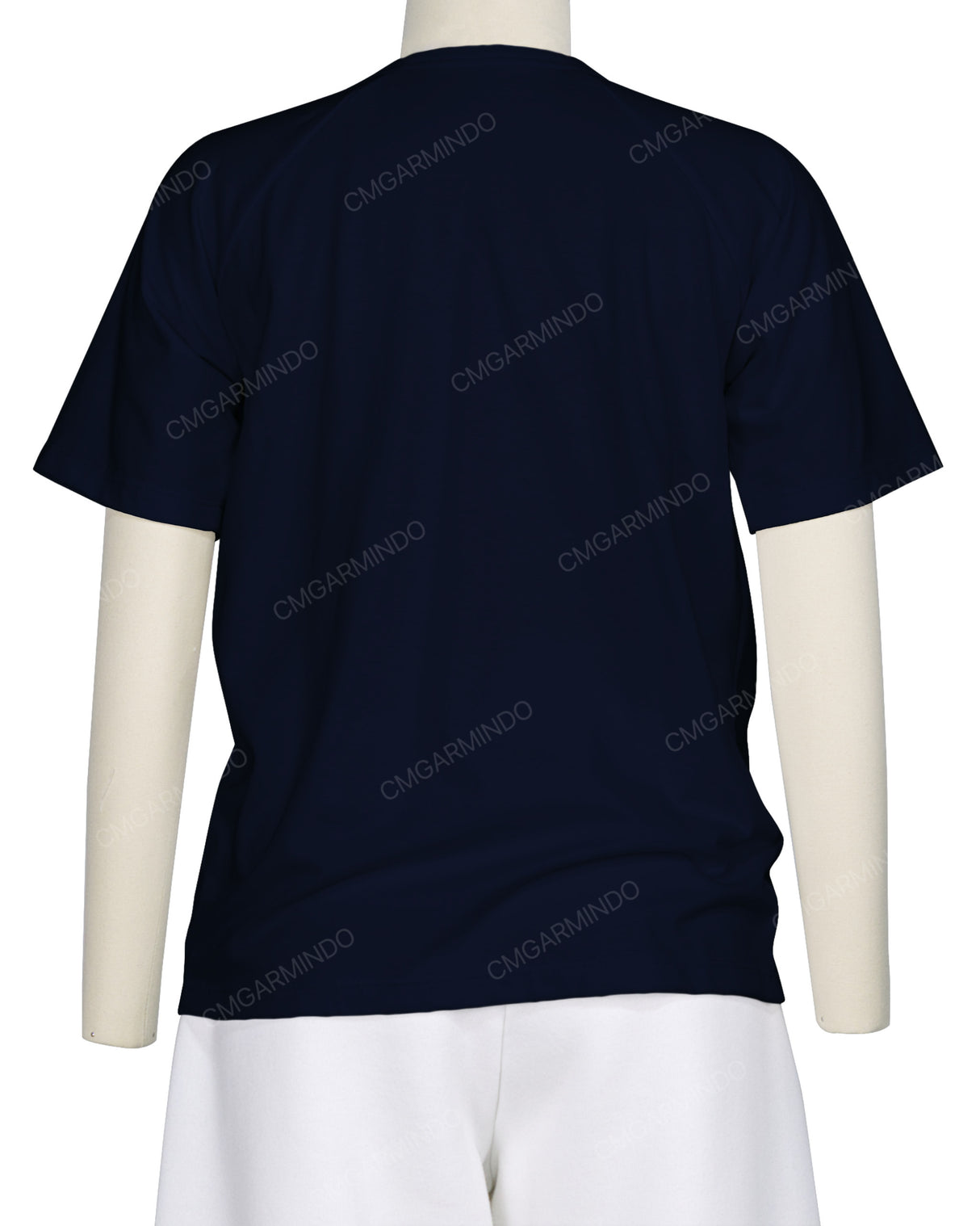 Button Shoulder Raglan T-Shirt