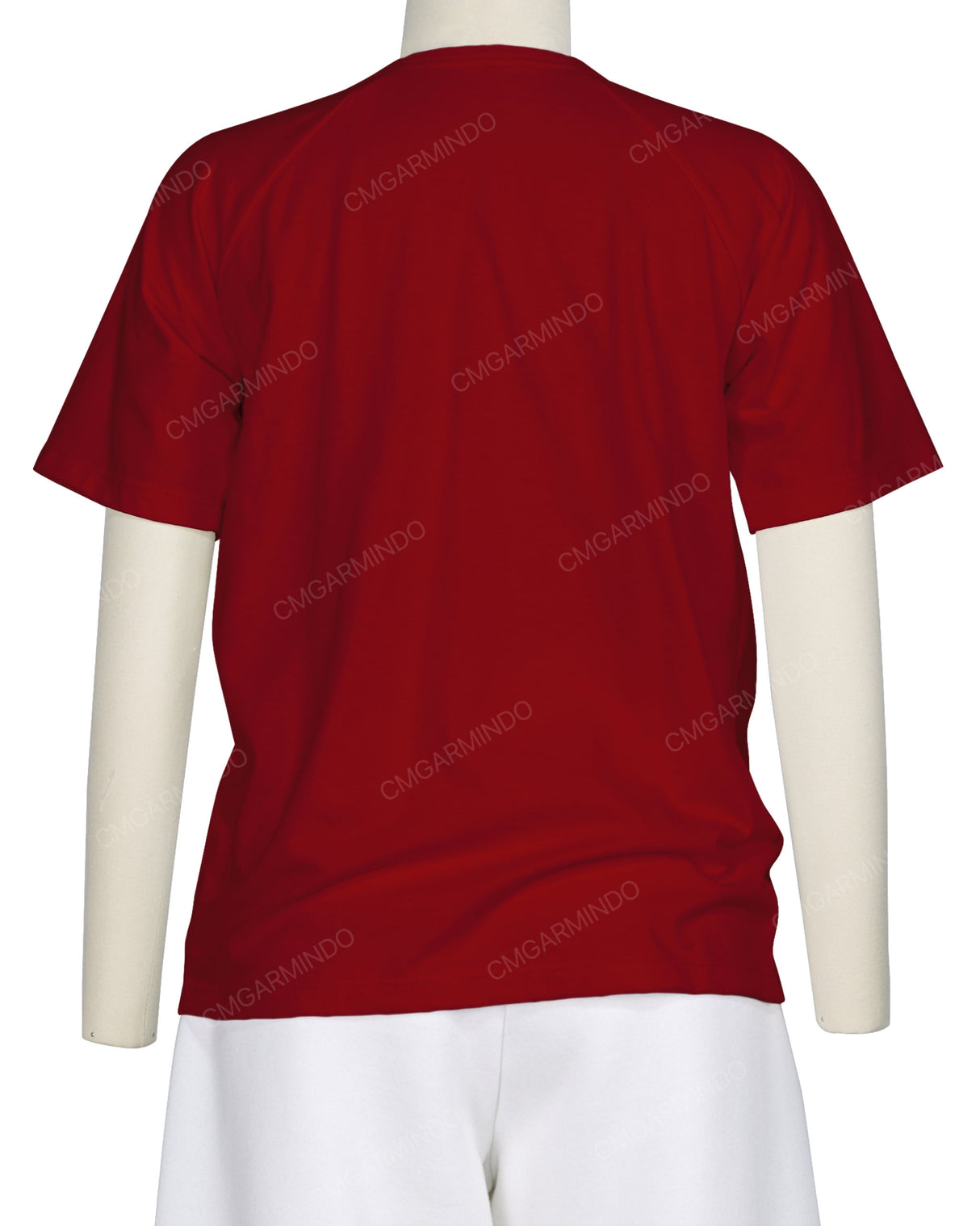 Button Shoulder Raglan T-Shirt