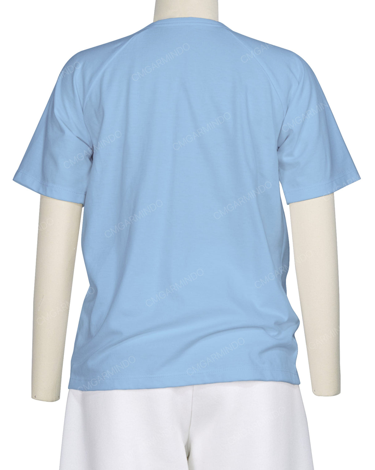 Button Shoulder Raglan T-Shirt