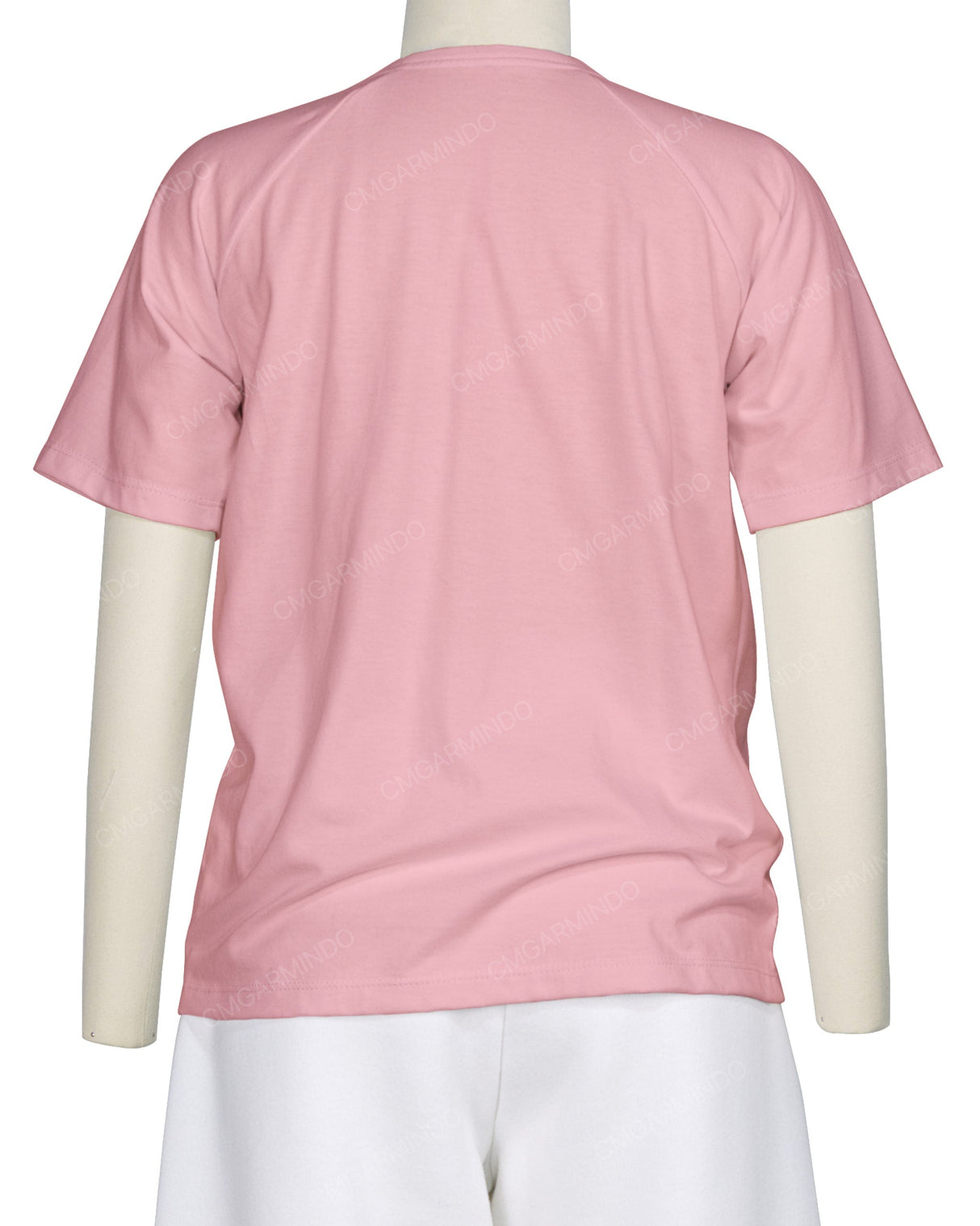 Button Shoulder Raglan T-Shirt