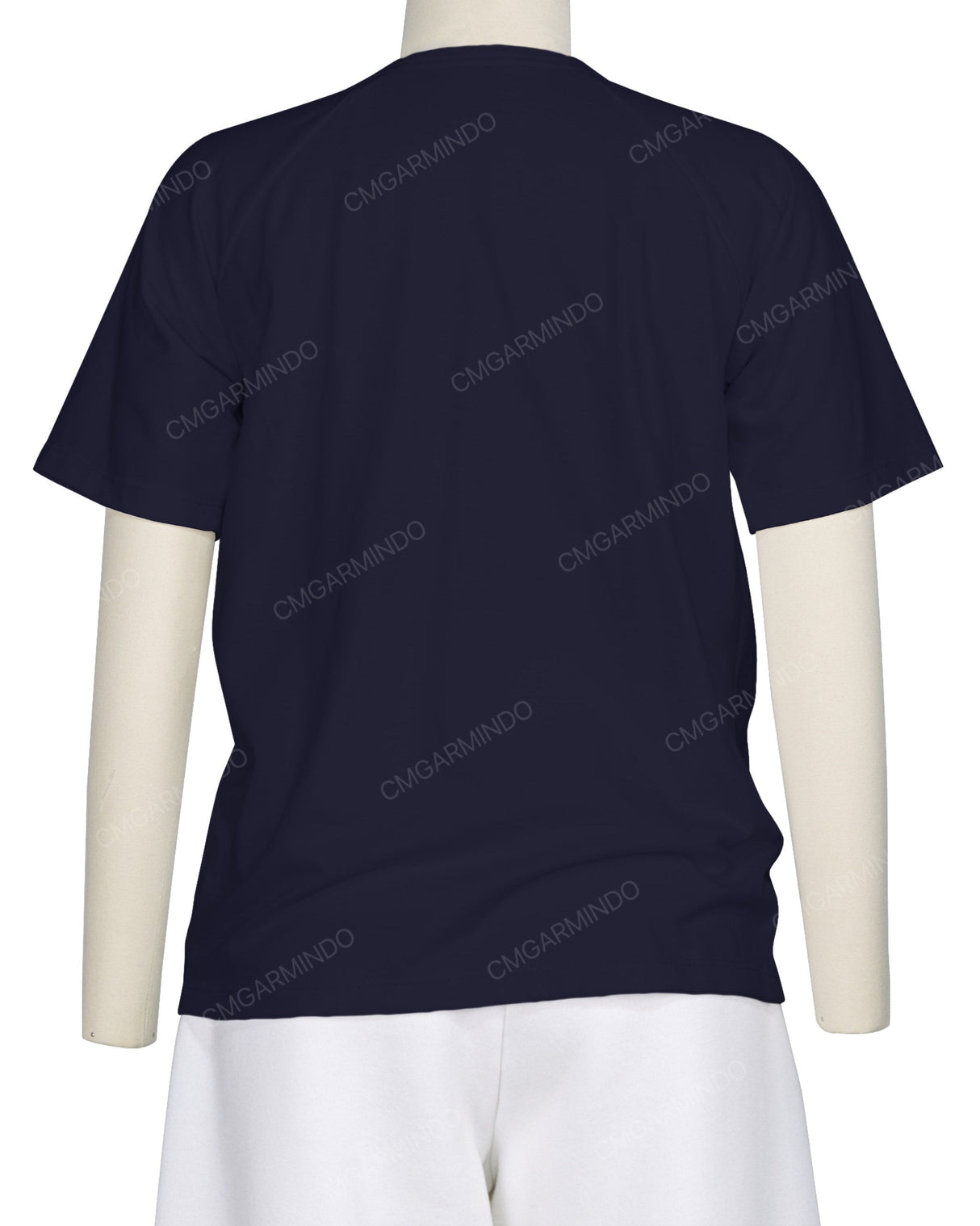 Button Shoulder Raglan T-Shirt