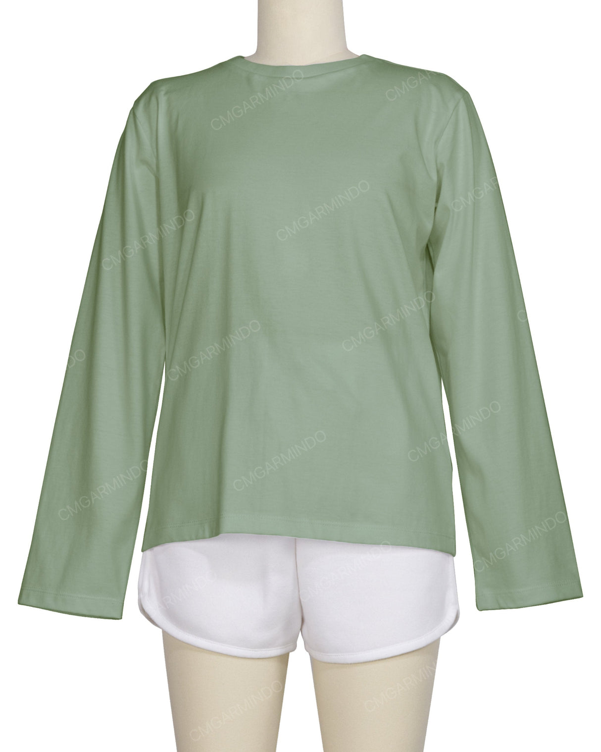 Regular Long Sleeve Crew Neck T-Shirt