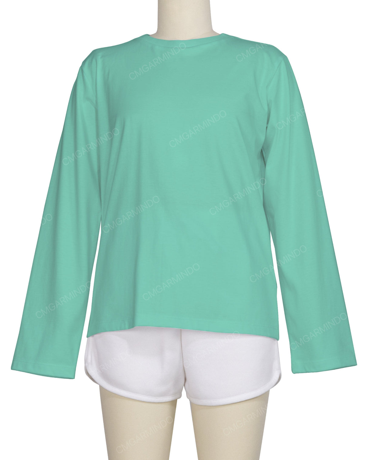 Regular Long Sleeve Crew Neck T-Shirt