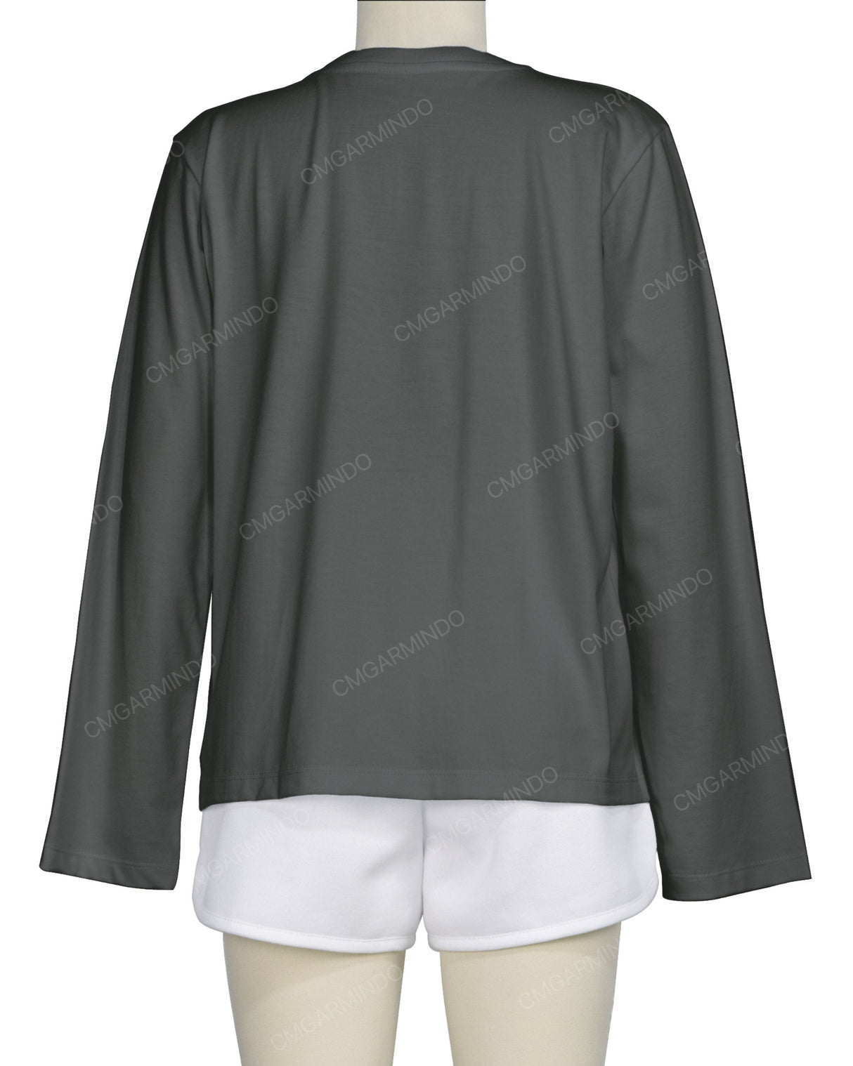 Regular Long Sleeve Crew Neck T-Shirt
