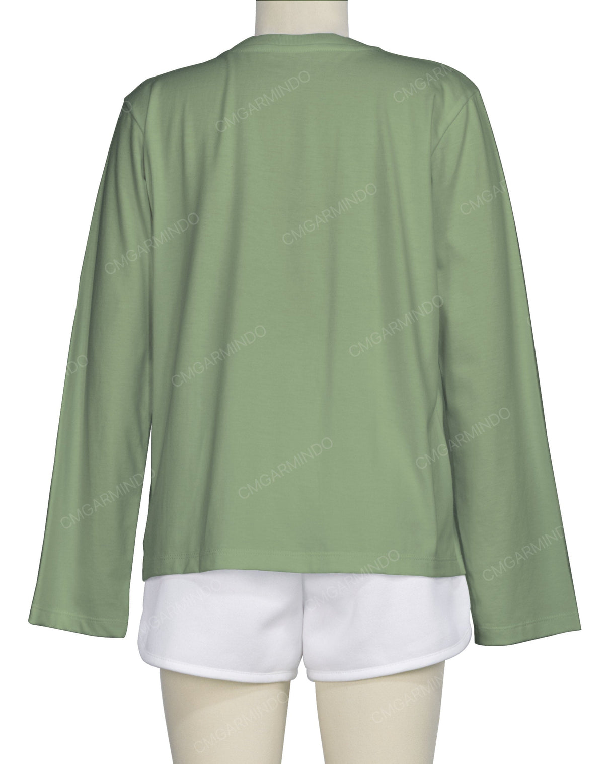 Regular Long Sleeve Crew Neck T-Shirt