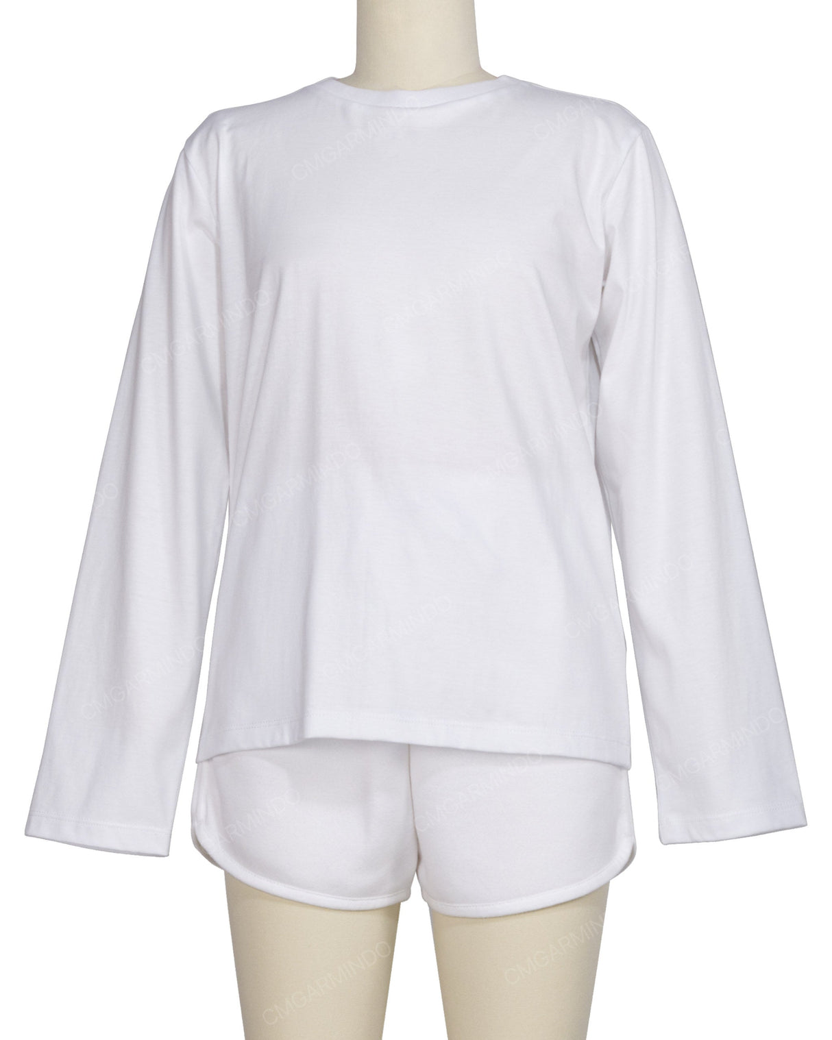 Regular Long Sleeve Crew Neck T-Shirt
