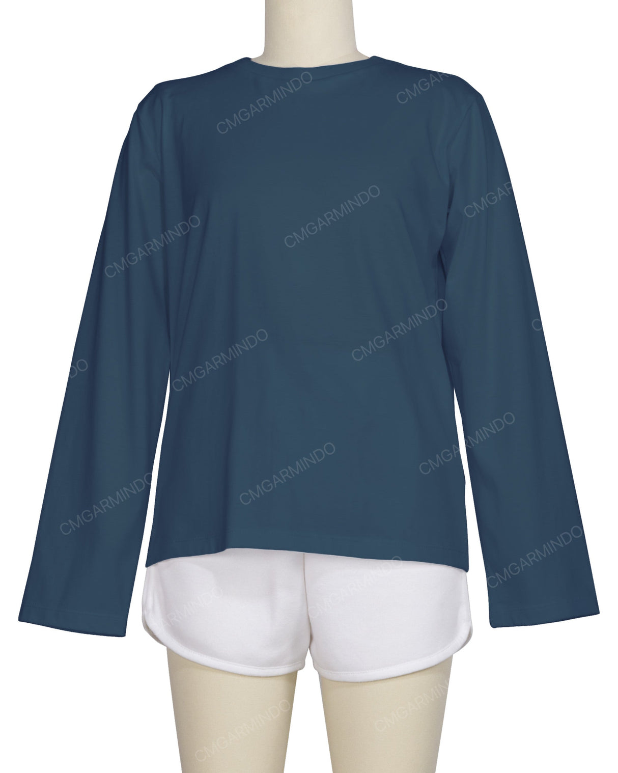 Regular Long Sleeve Crew Neck T-Shirt