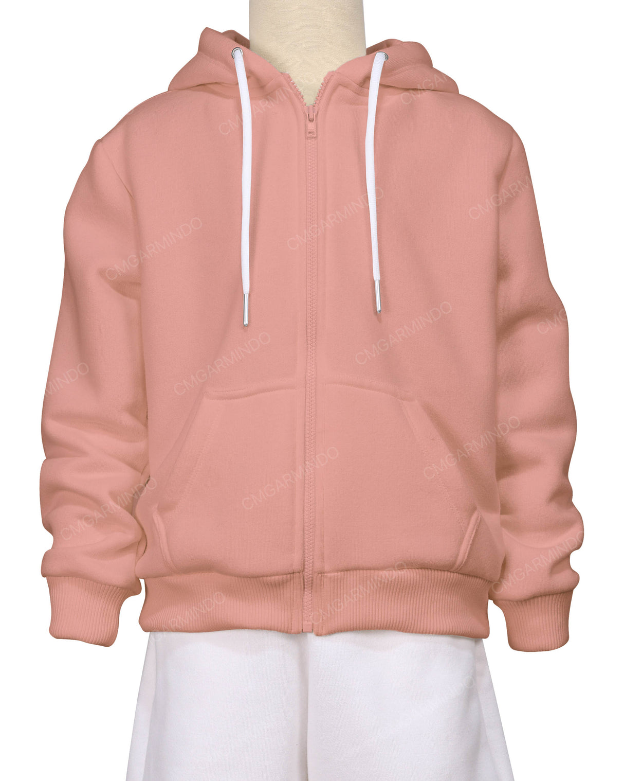 Relaxed Zip-Up Hoodie