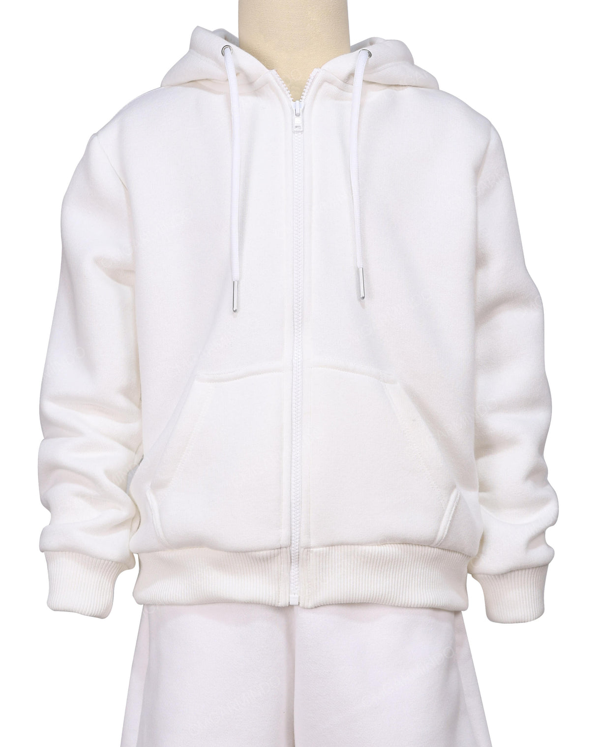 Relaxed Zip-Up Hoodie