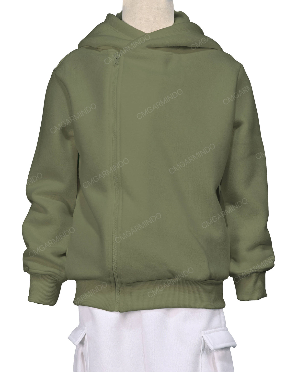 Side Zip Hoodie
