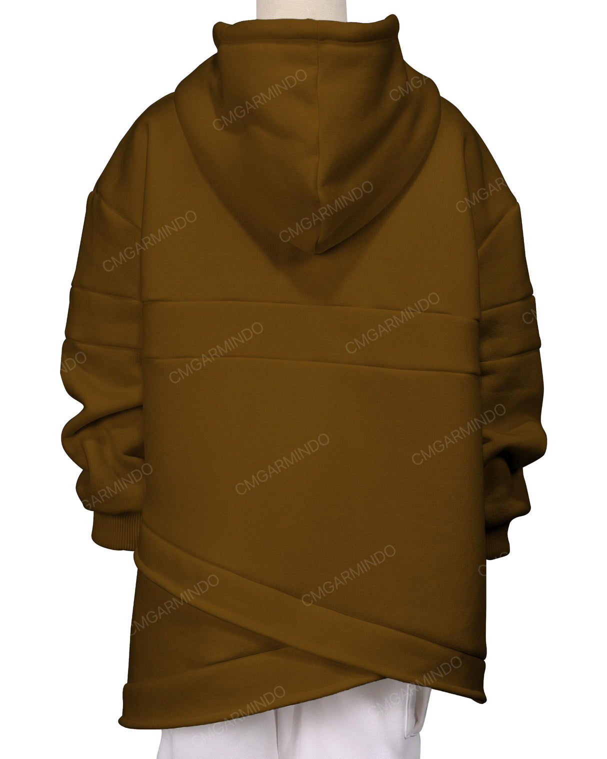 Panel Asymmetrical Hoodie