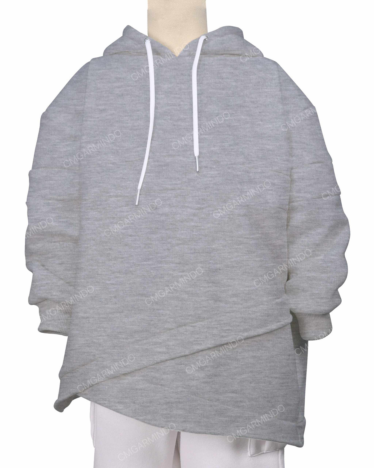 Panel Asymmetrical Hoodie