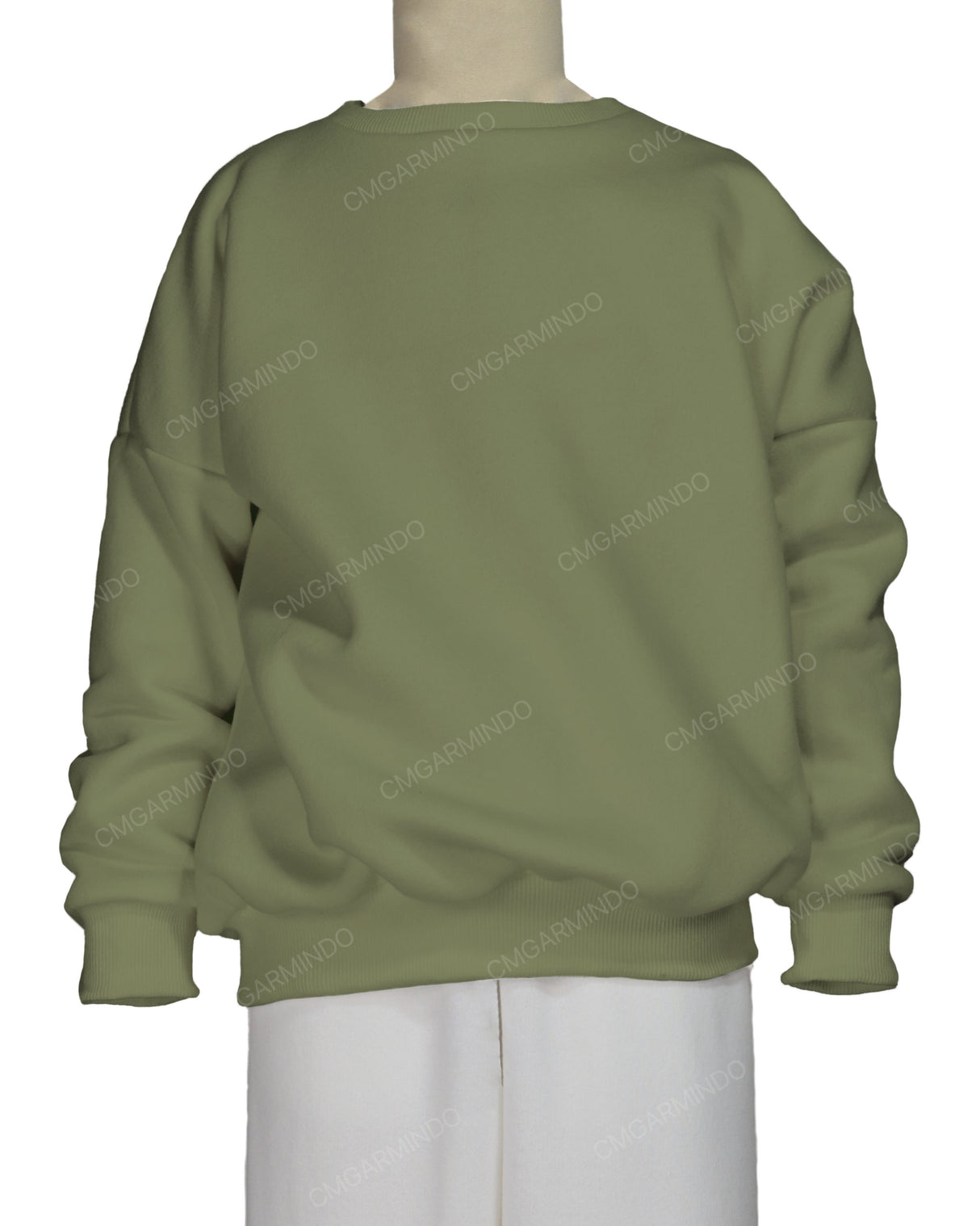Oversized Drop Shoulder Sweatshirt