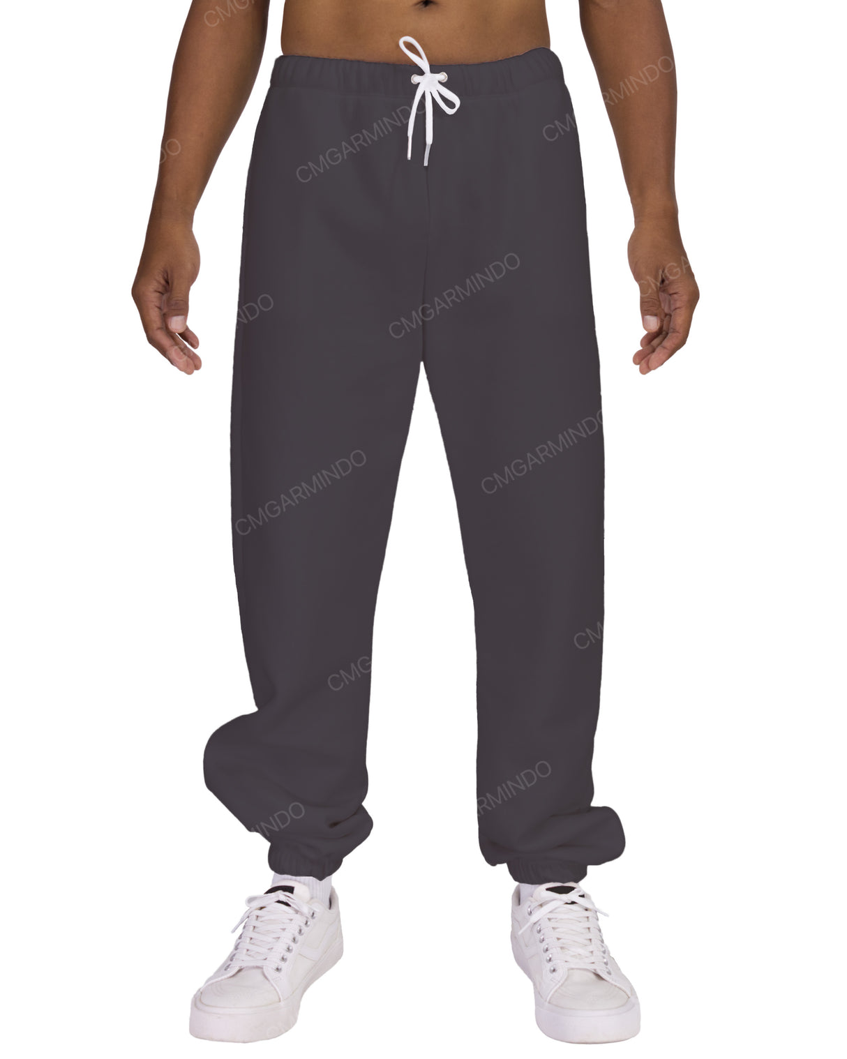 Regular Elastic Hem Sweatpants