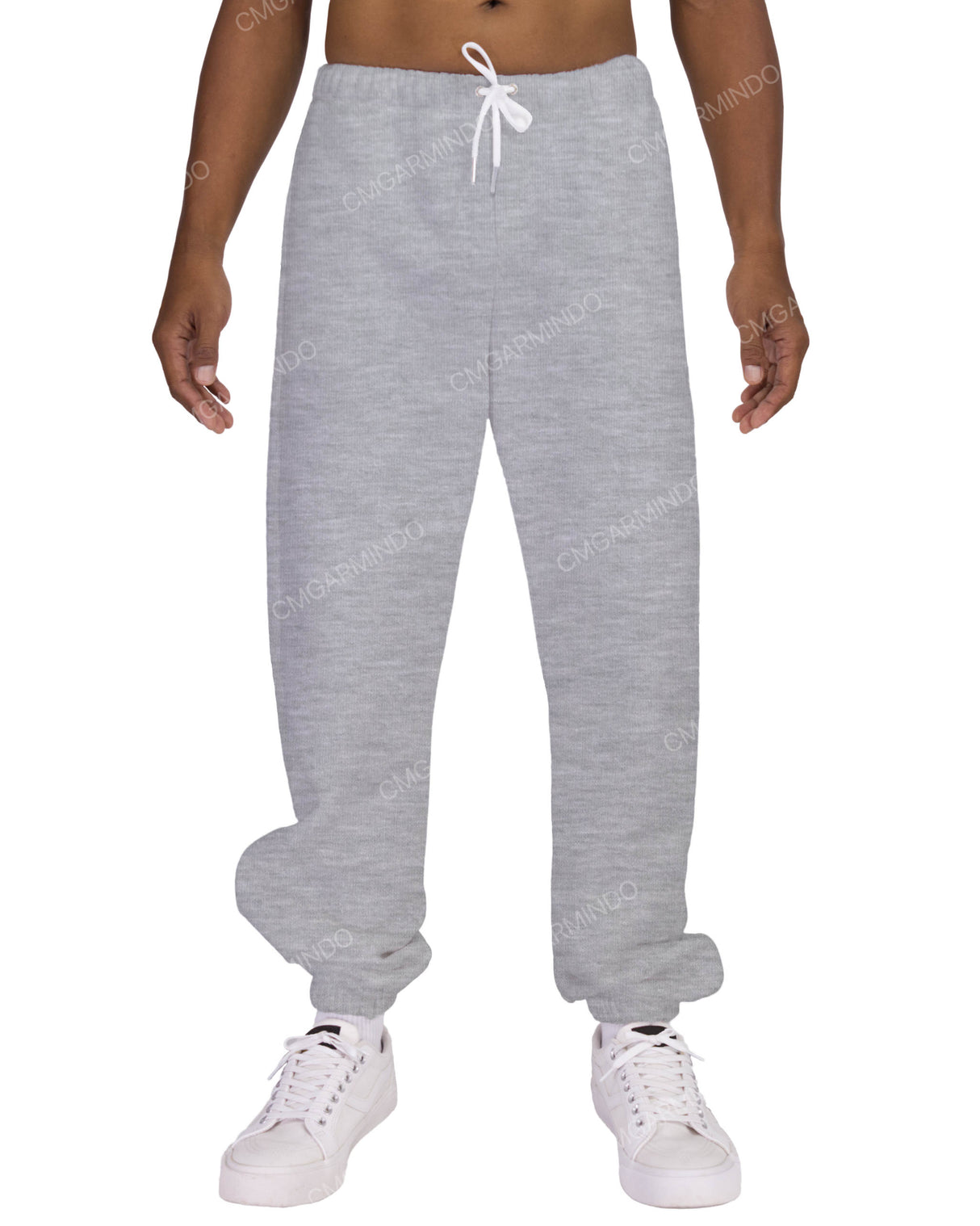 Regular Elastic Hem Sweatpants