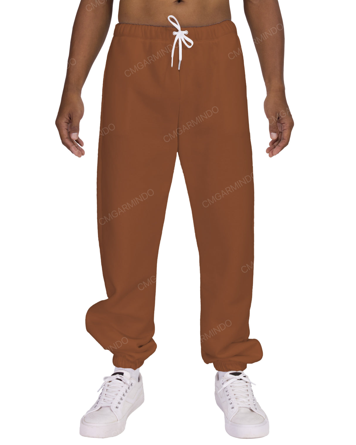 Regular Elastic Hem Sweatpants
