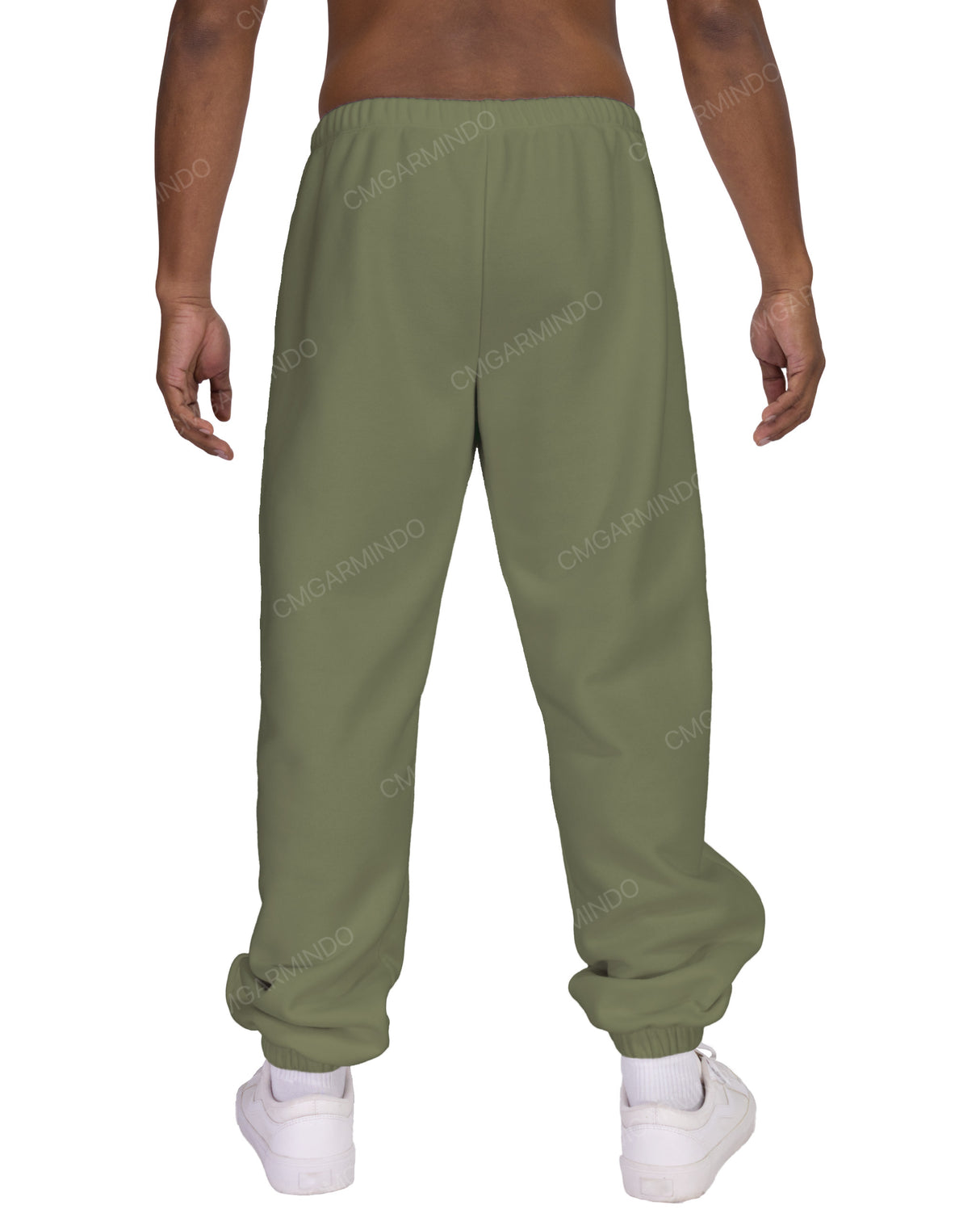 Regular Elastic Hem Sweatpants
