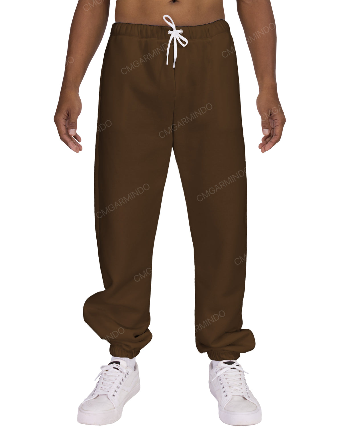 Regular Elastic Hem Sweatpants