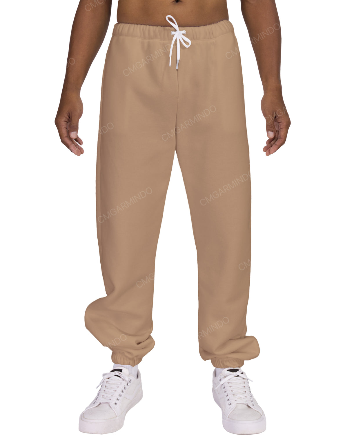 Regular Elastic Hem Sweatpants