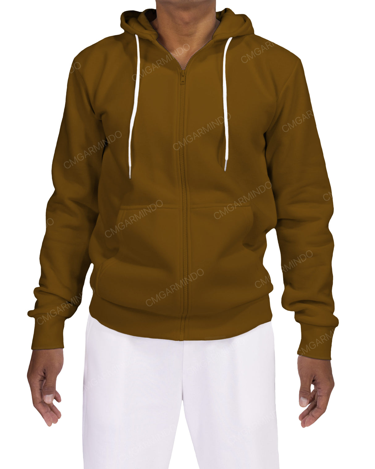 Regular Zip-Up Hoodie
