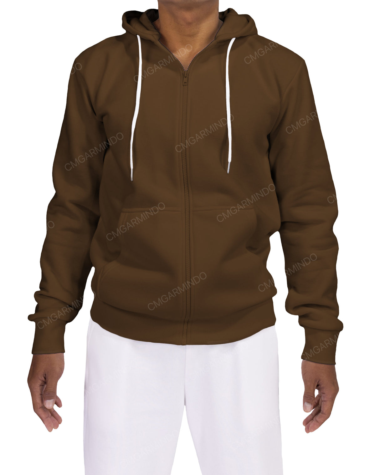 Regular Zip-Up Hoodie