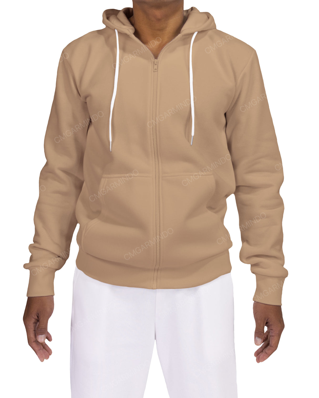 Regular Zip-Up Hoodie