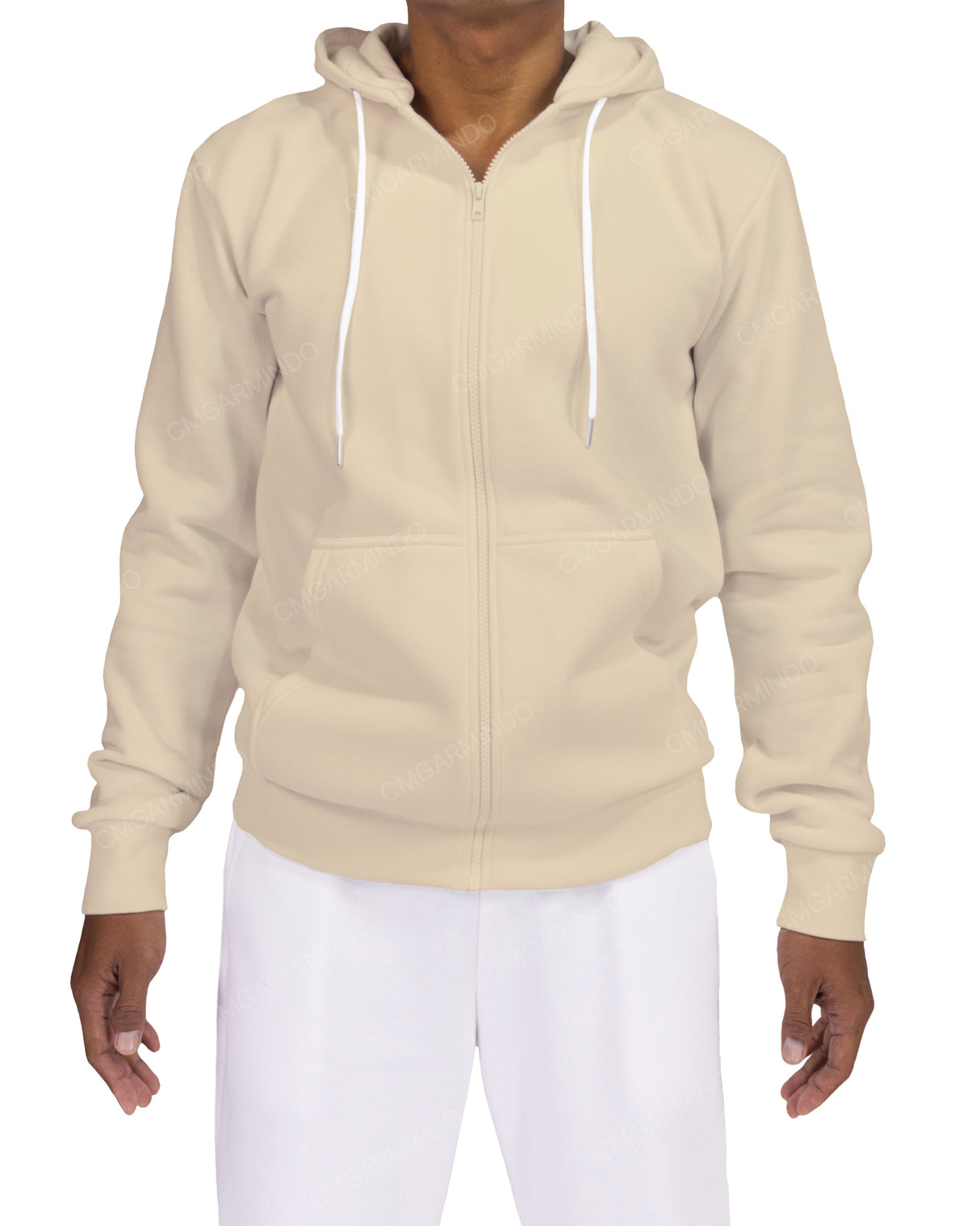 Regular Zip-Up Hoodie