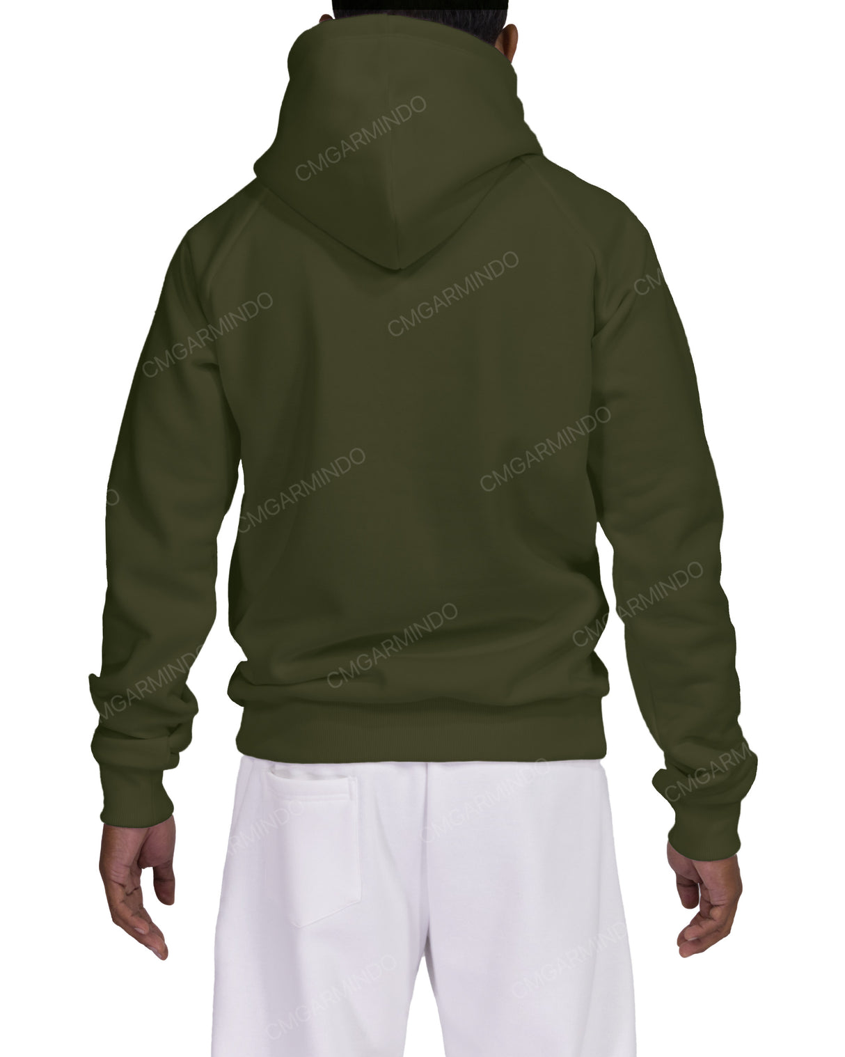Wrap Hood Raglan Hoodie