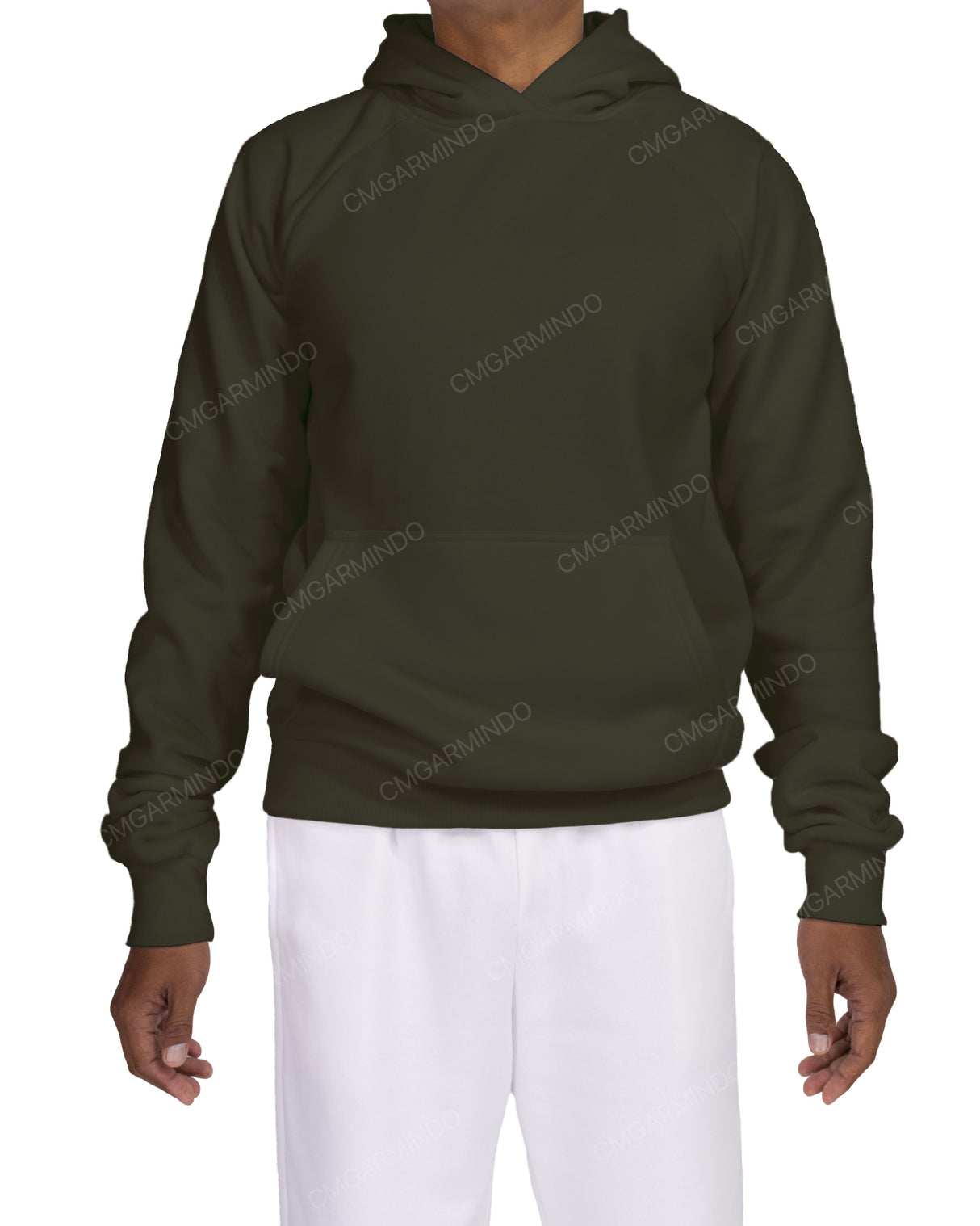 Wrap Hood Raglan Hoodie