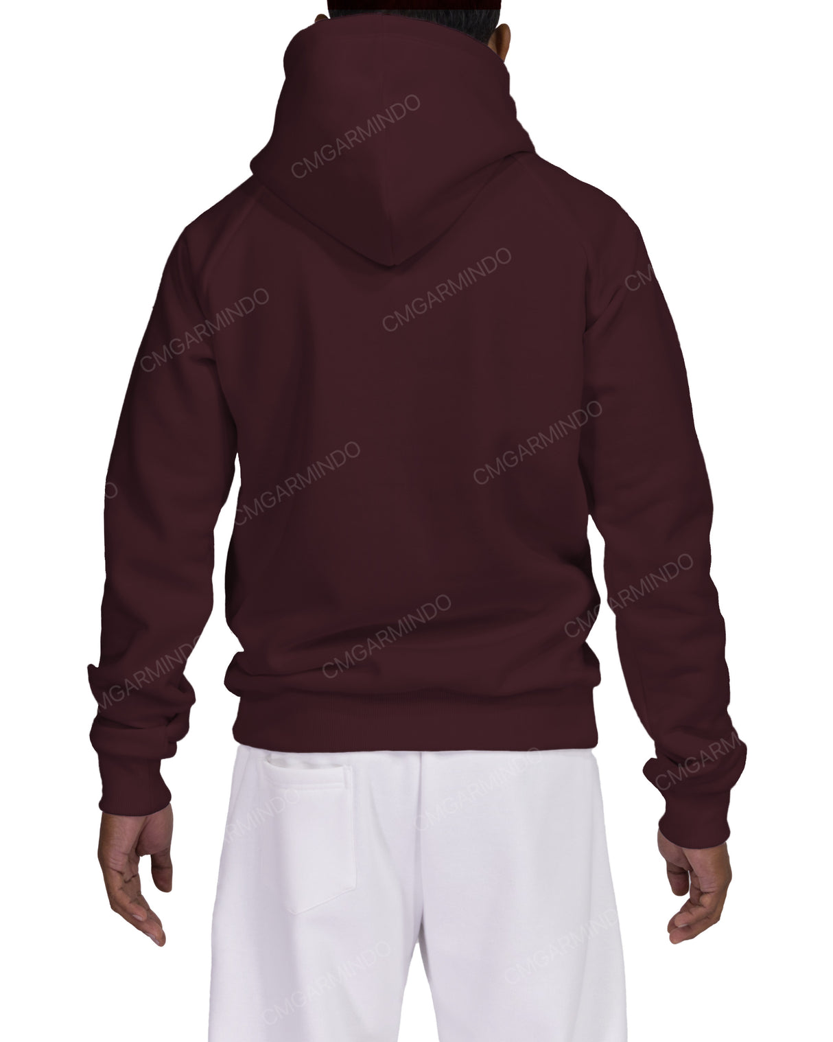 Wrap Hood Raglan Hoodie