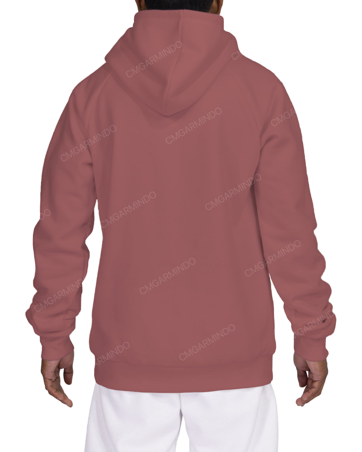 Oversized Wrap Hood Raglan Hoodie