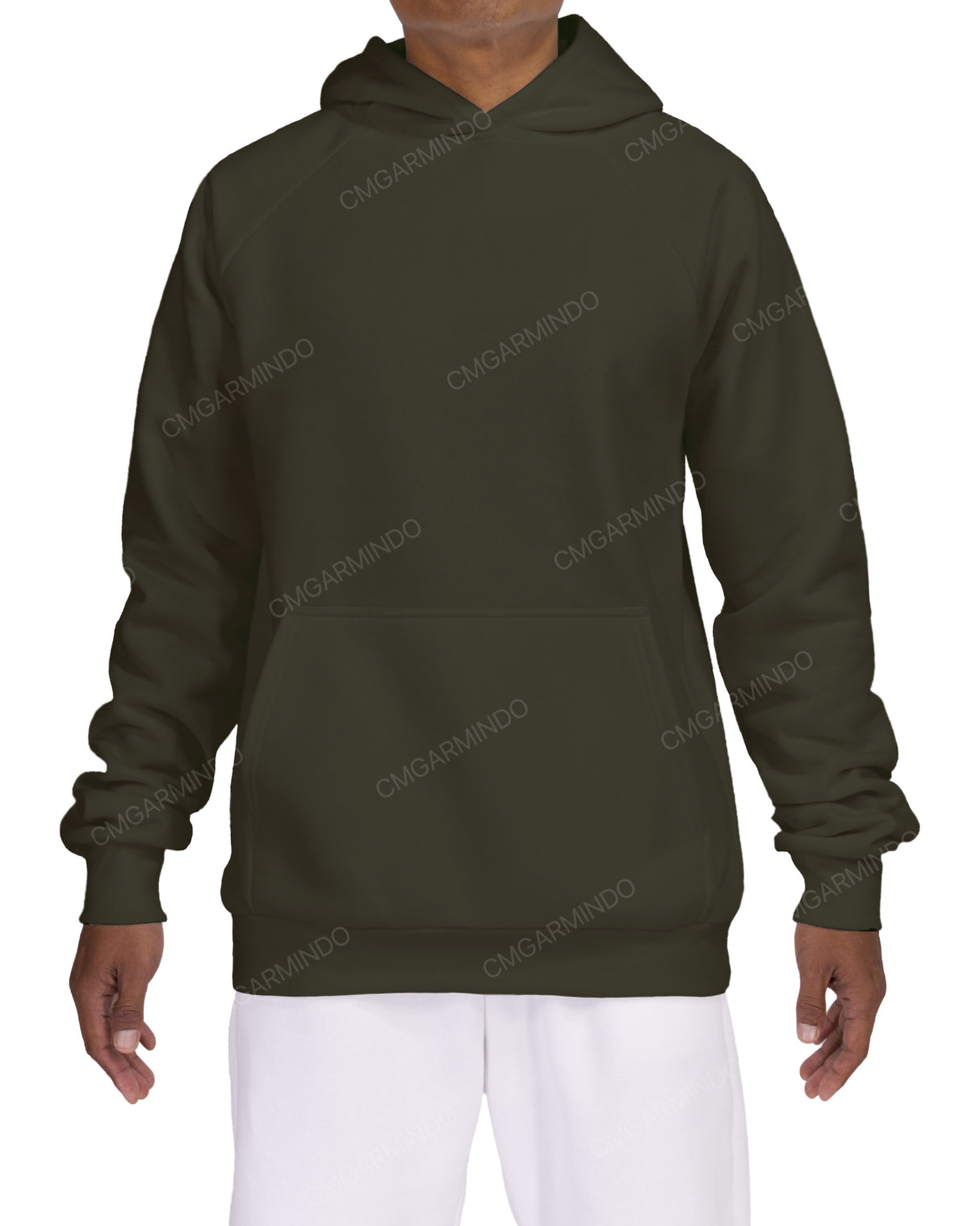 Oversized Wrap Hood Raglan Hoodie