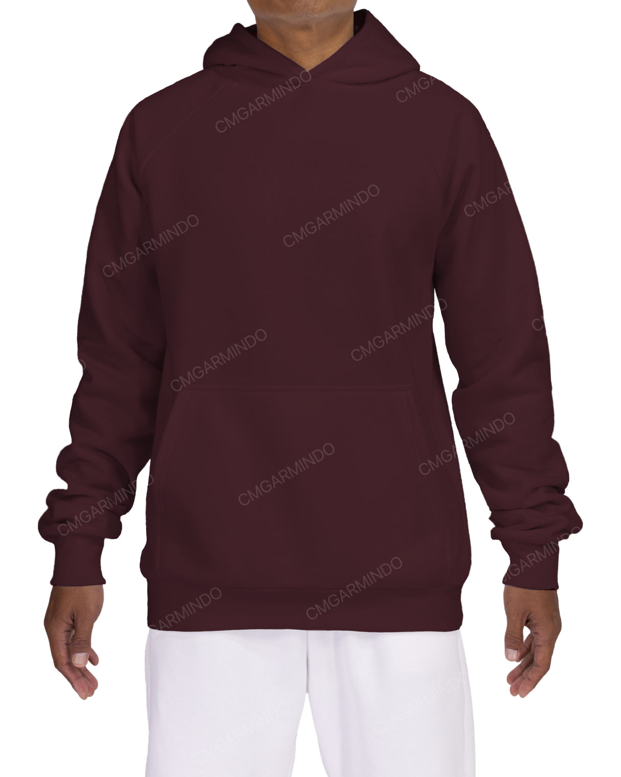 Oversized Wrap Hood Raglan Hoodie