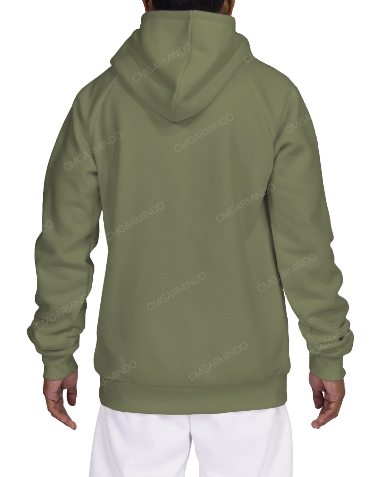 Oversized Wrap Hood Raglan Hoodie