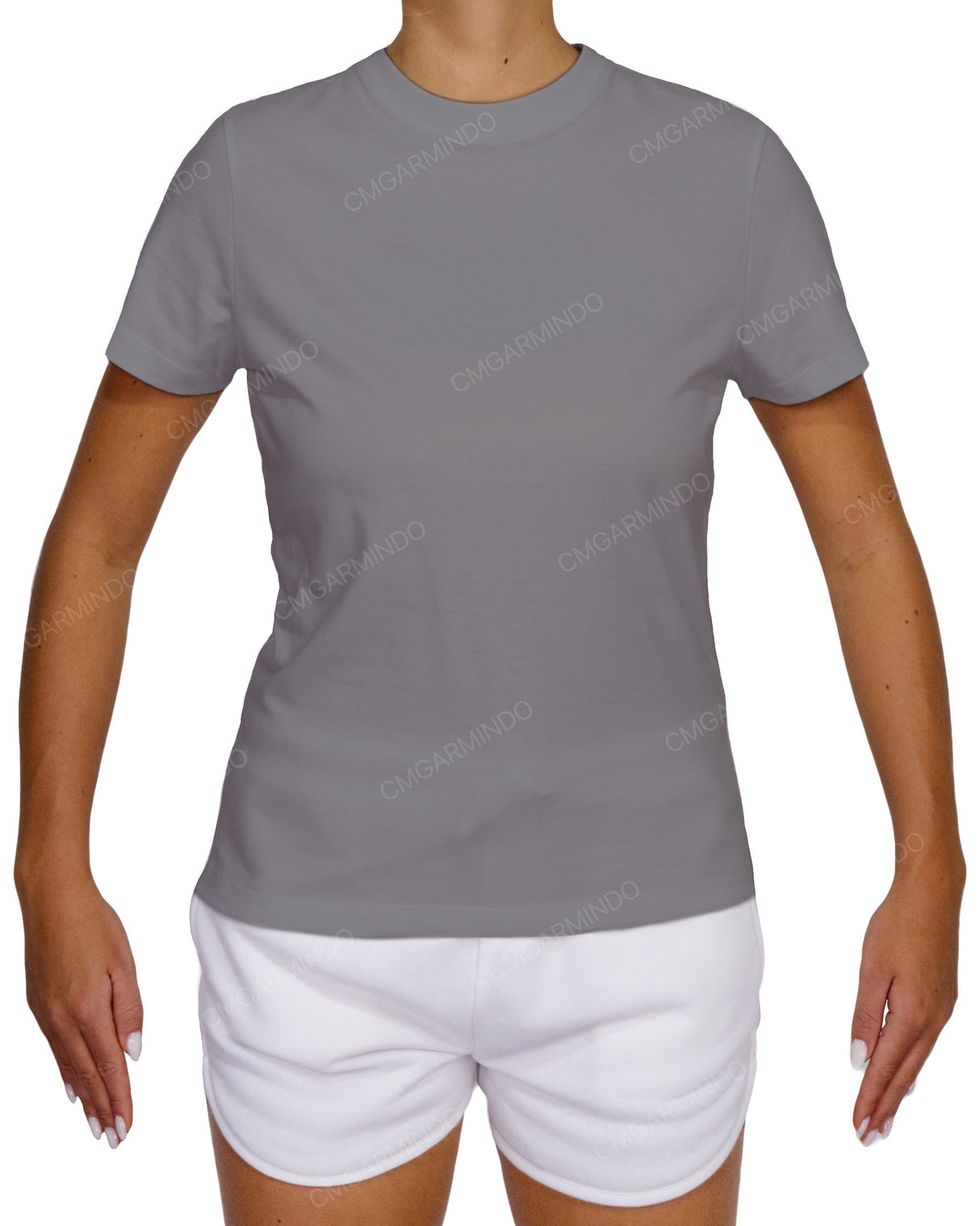 Fitted Crew Neck T-Shirt