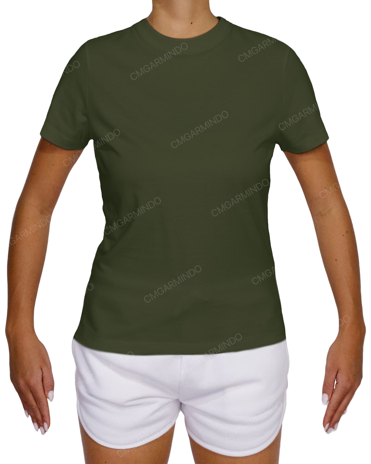 Fitted Crew Neck T-Shirt