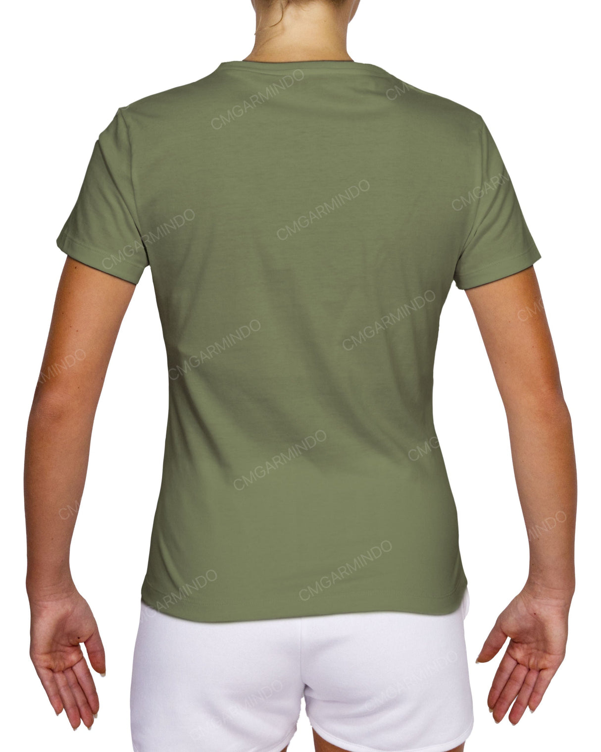 Fitted V-Neck T-Shirt